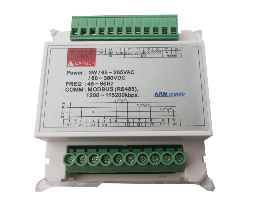 PM837 digital power multi rates panel meter 96*96mm 