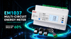 EM1037 6-Channel Three Phase Multi-circuit Multi-Function Energy Meter DIN Rail 0.5S Sub-Metering Modbus TCP/IP Ethernet 18 Single Phase KWH Meter