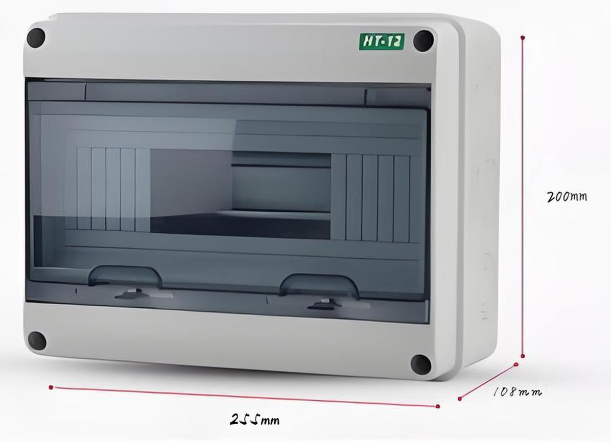 Waterproof Distribution Box (HT12) with LoRaWAN Meter And MCB