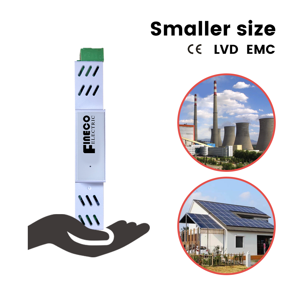 PA120 Solar Inverter Energy Meter Two Independent Phases Power Meter 41st Harmonic THD Power Quality Analyzer