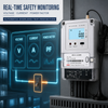 SM415 LoRaWAN Single Phase Energy Meter 220V 5(60)A, Remote Relay On/Off, Wireless Meter Reading, Overload Trip, RS485 Modbus DL/T64