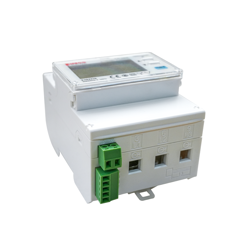 Em4370 EM4370 5(65)A three phase ~ 65A ~Modbus ~ import export for PV solar ...