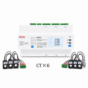 EM1037 6-Channel Three Phase Multi-circuit Multi-Function Energy Meter DIN Rail 0.5S Sub-Metering Modbus TCP/IP Ethernet 18 Single Phase KWH Meter