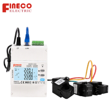 EM4373-Ethernet Three Phase Ethernet Smart Energy Meter RJ45 Modbus TCP 0.33V 333mV CT Input for DCIM Solar EV Charger