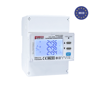 EM4370 5(65)A three phase ~ 65A ~Modbus ~ import export for PV solar 