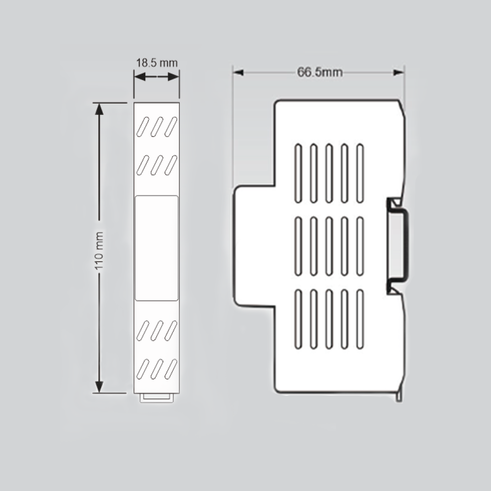 PA120 Solar Inverter Energy Meter Two Independent Phases Power Meter 41st Harmonic THD Power Quality Analyzer