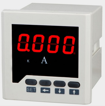 Digital single phase current meter